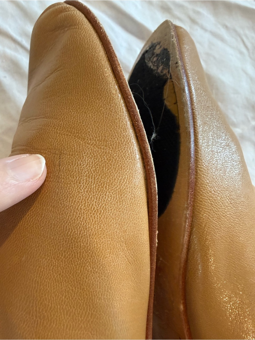 Martiniano Bootie Loafers in Camel/Tan Size 39 - Picture 9 of 13